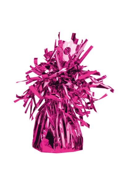 Ballonbeschwerer Puschel pink - Ballongewicht