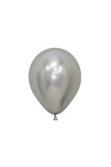 Latexballon Sempertex reflex-silber in verschiedenen Größen