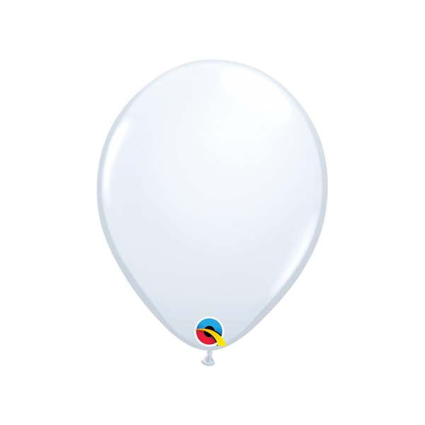 Latexballon Qualatex weiß in verschiedenen Größen