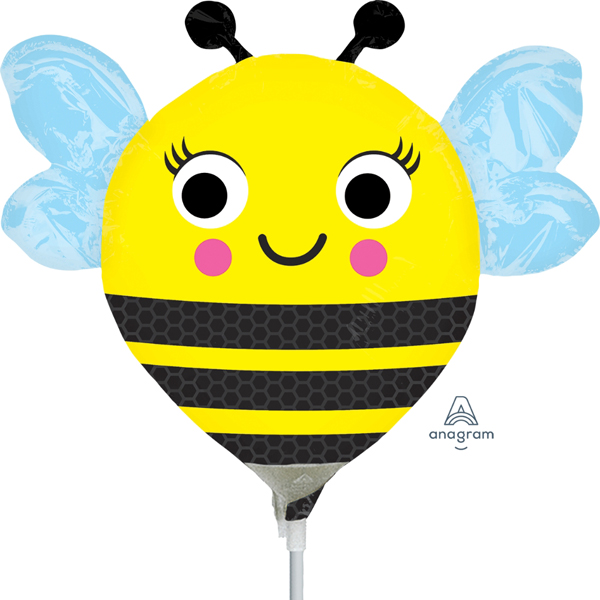 Folienballon Biene luftgefüllt